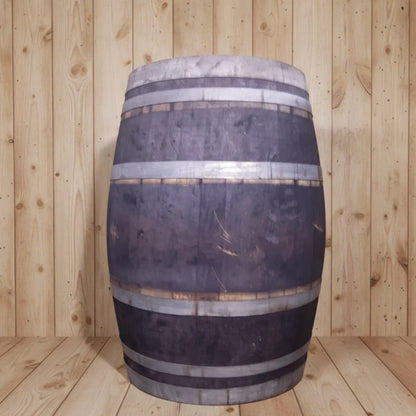#65-70cm(D) x 90cm(H) Full Barrel
#Natural Timber/Rustic Silver Band
#with Liner
#without Liner