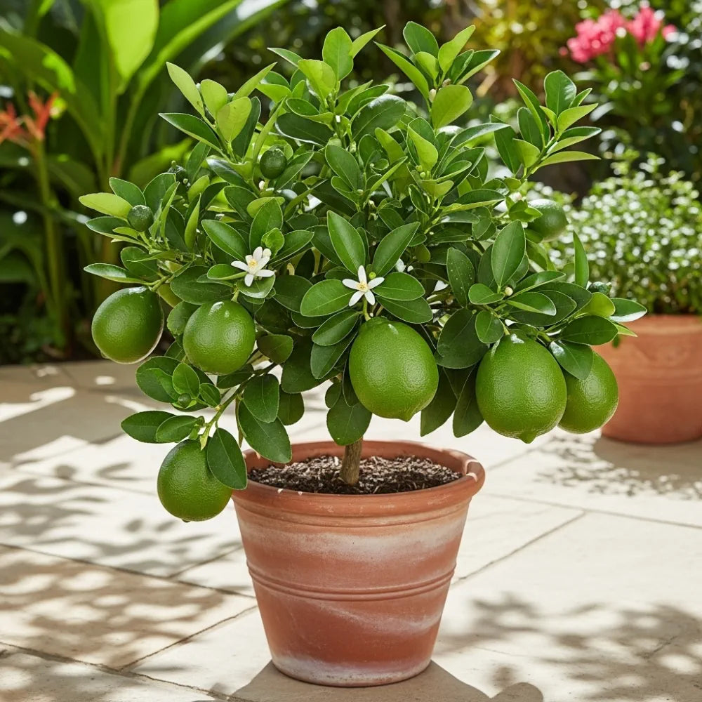 2ft Patio Lime Tree | 'Tahiti' Lime Tree in a 5L Pot