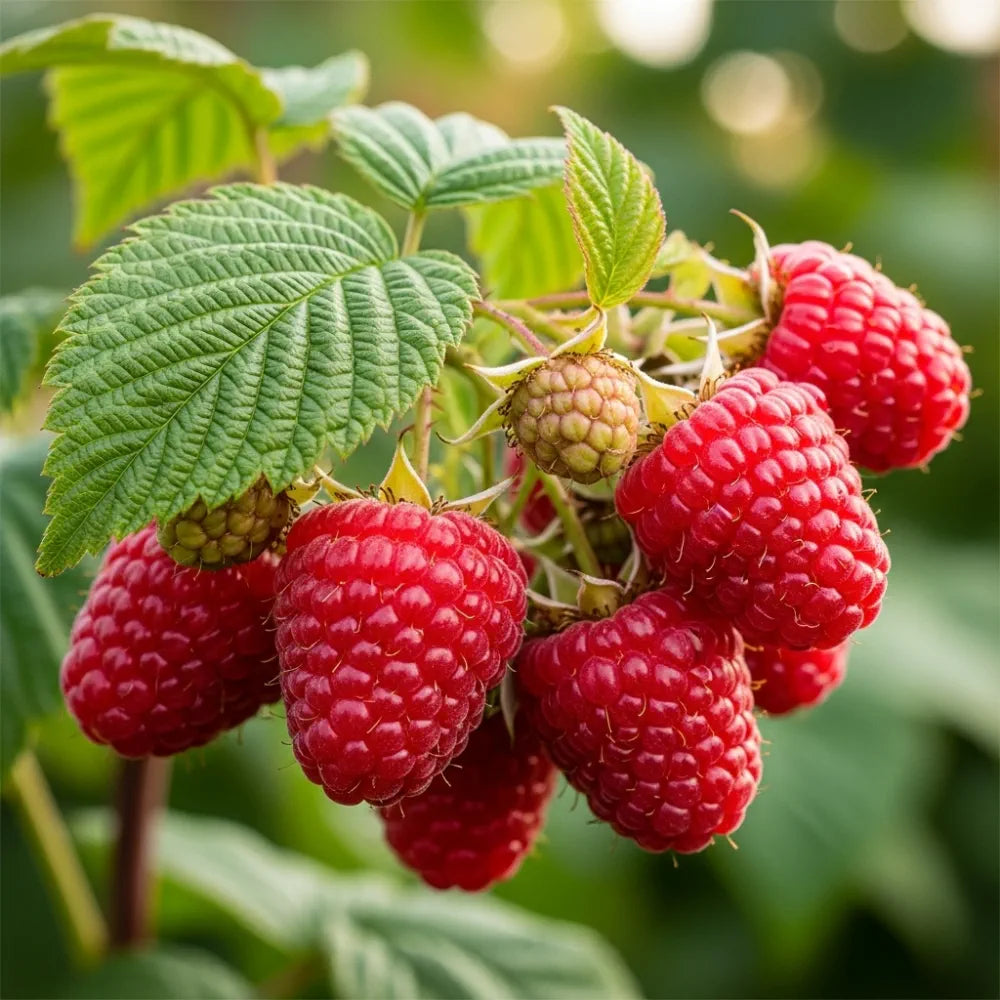 5 Long Cane 'Glen Ample' Raspberry Plants – Planters.co.uk