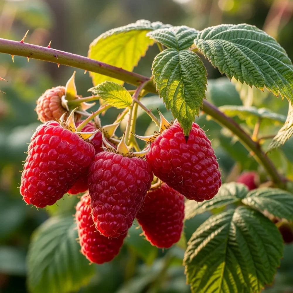 10 'Glen Ample' Raspberry Canes