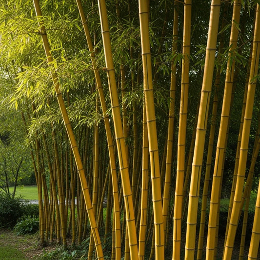Pair of 5ft Golden Bamboo Plants in 10L Pots