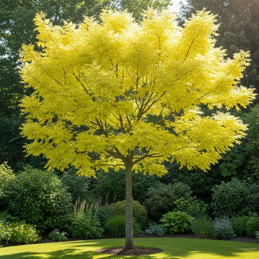 5ft Golden False Acacia | Robinia pseudoacacia 'Frisia' | 2 Years Old | 9L Pot