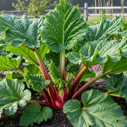 Goliath' Rhubarb Plant | 3 Bare Root Crowns