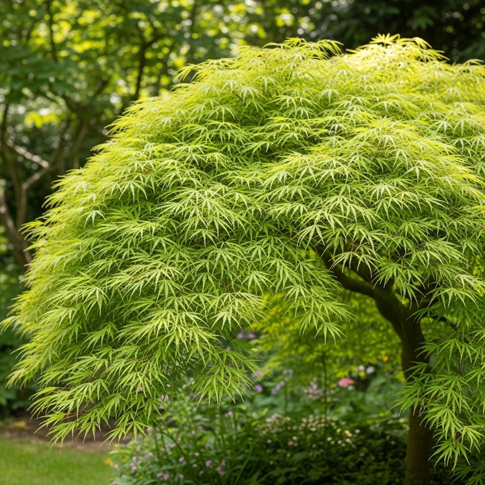 3ft Green Weeping Japanese Maple Tree | Acer palmatum 'Dissectum' | 5L Pot
