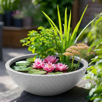 #51cm(D) x 25cm(H)
#Grey Stone
#9W Floating Fountain