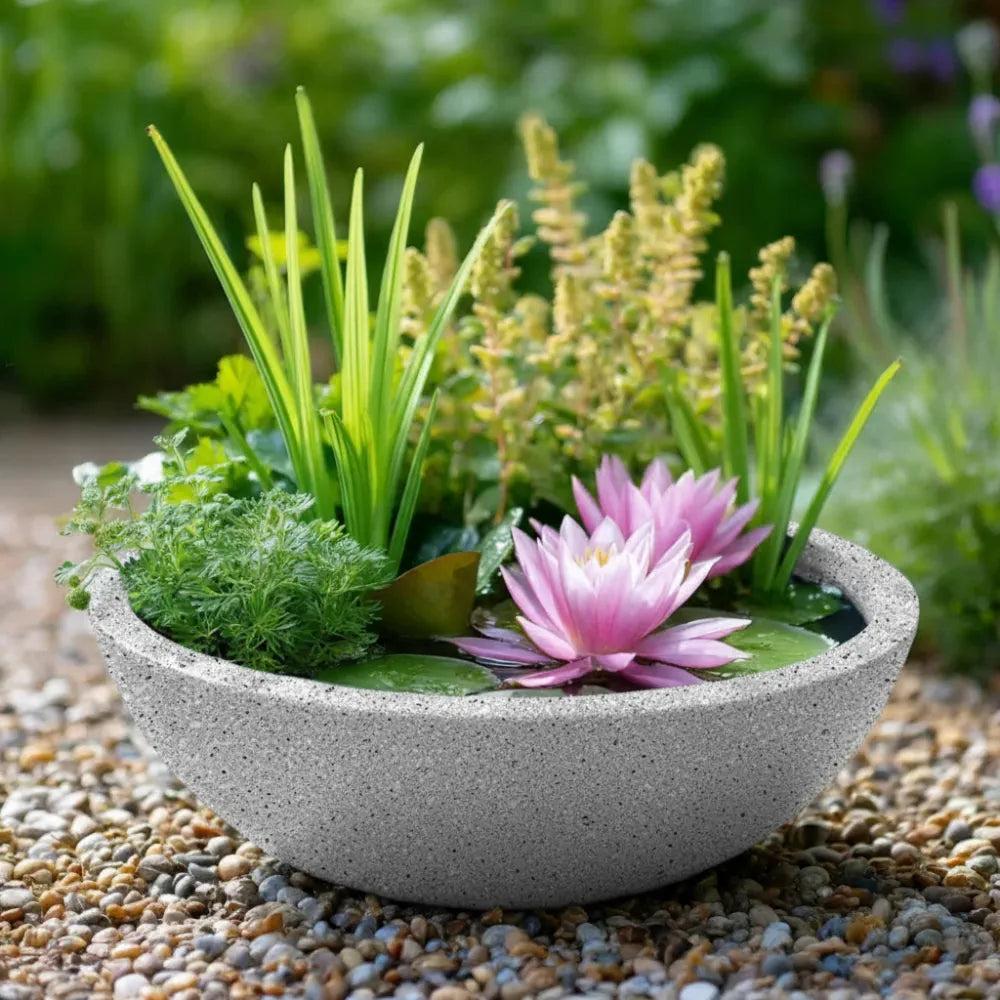 #51cm(D) x 25cm(H)
#Grey Stone
#9W Floating Fountain