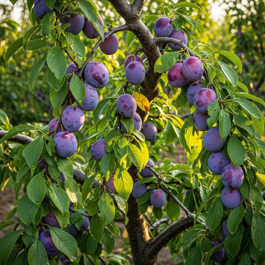 5ft 'Guinevere' Plum Tree | 9L Pot | 2 Years Old