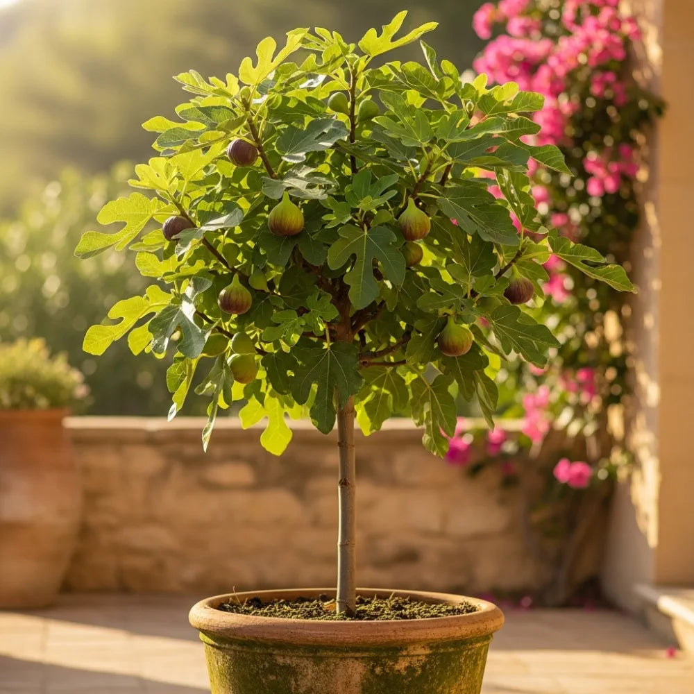 UK Hardy 'Brown Turkey' Fig Tree | 2ft Mini-Standard | 3L Pot