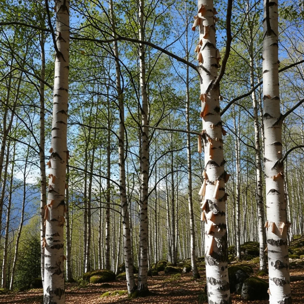 5ft Himalayan Birch Tree | Betula Utilis 'Jacquemontii' | 9L Pot | 2 Years Old