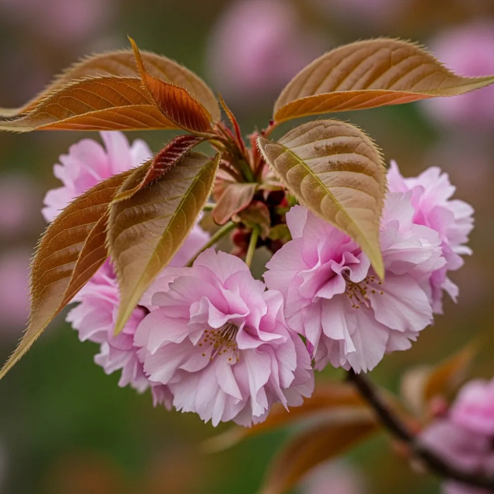 5ft Japanese Cherry Blossom Tree | Prunus serrulata 'Kanzan' | Bare Root | 2 Years Old