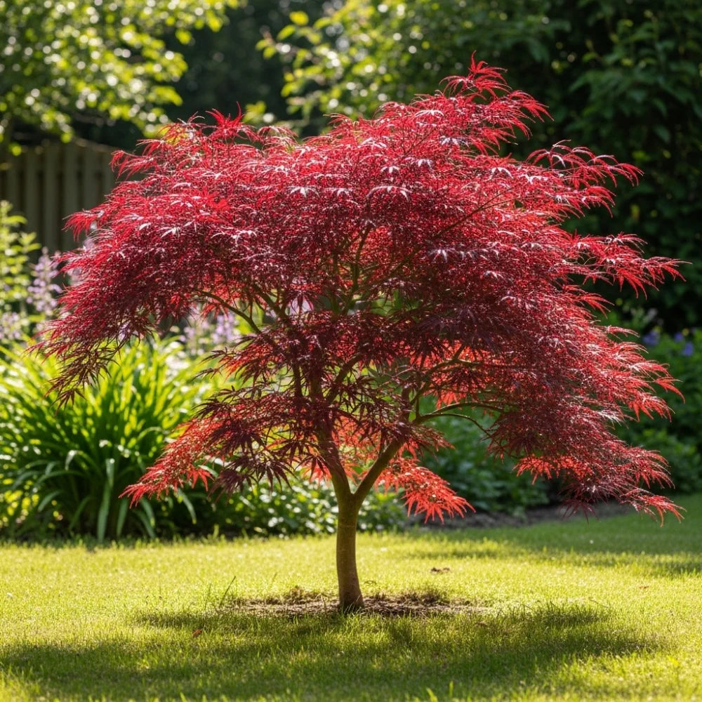 Mspl Afser 4ft Japanese Maple Tree | Acer palmatum 'Bloodgood' | 7.5L Pot ...
