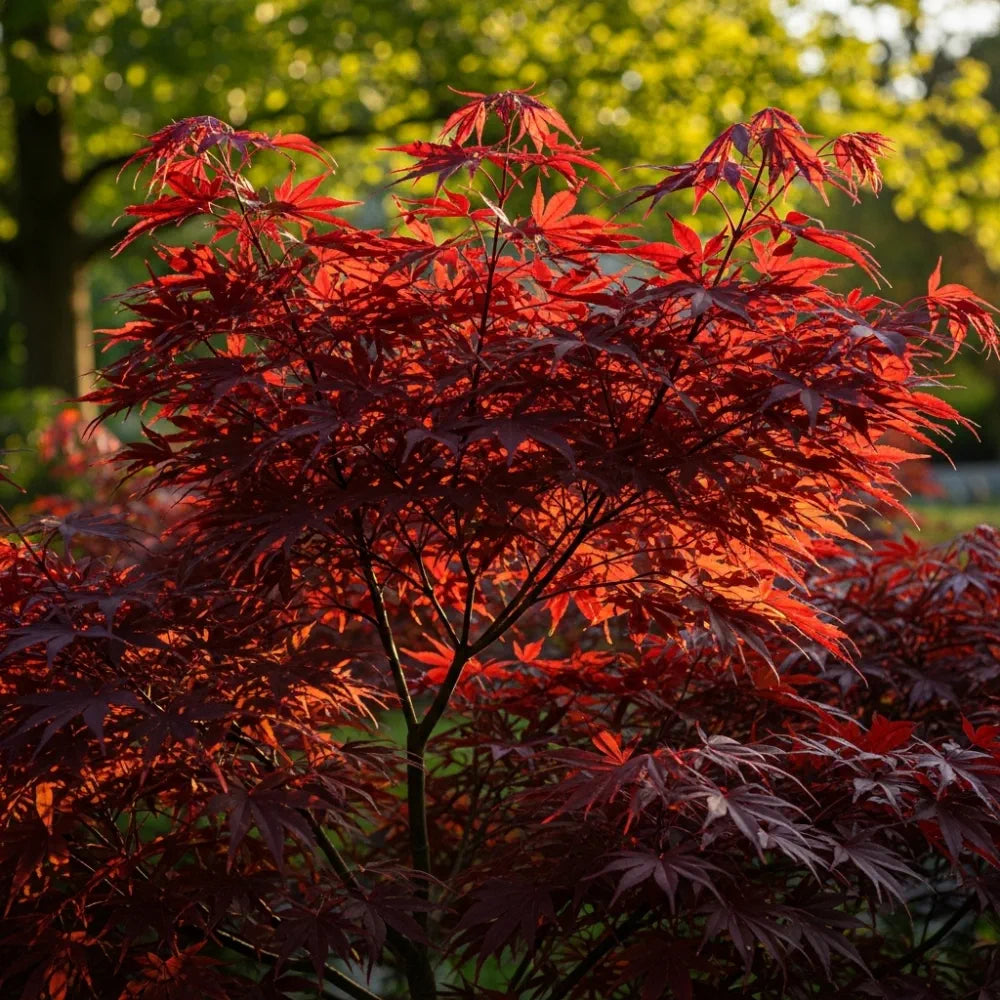 5ft Japanese Maple Tree | Acer palmatum 'Bloodgood' | 36L Pot