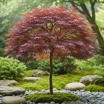 5ft Japanese Maple Tree | Acer palmatum 'Bloodgood' | 36L Pot