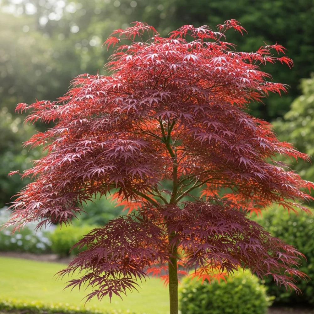 6ft Japanese Maple Tree | Mature palmatum 'Trompenburg' | 15L Pot