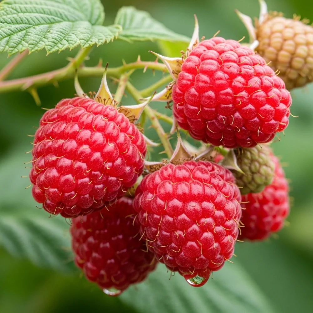 5 'Joan J' Raspberry Canes