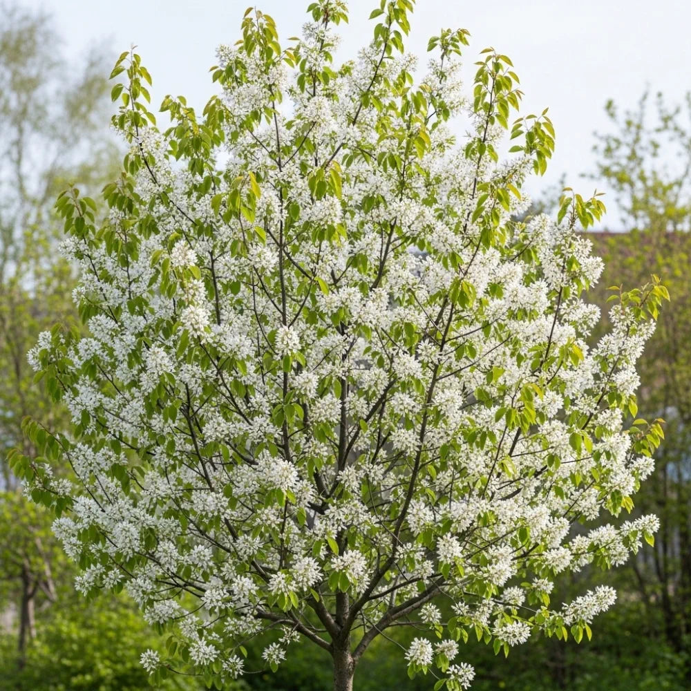 9ft Mature Amelanchier Tree | Multi-Stem Rootballed Tree