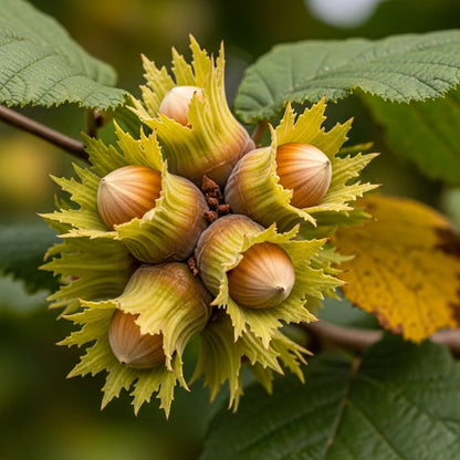 3ft 'Kentish Cob' / 'Lambert's Filbert' / 'Longue' Hazelnut Tree | 3L Pot