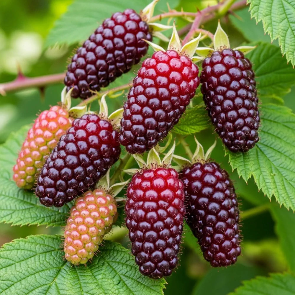 3 Thornless Loganberry Plants | 3L Pots