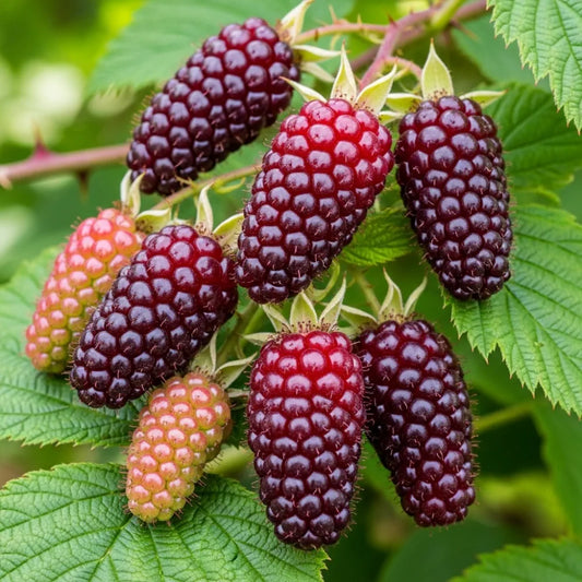 3 Thornless Loganberry Plants | 3L Pots