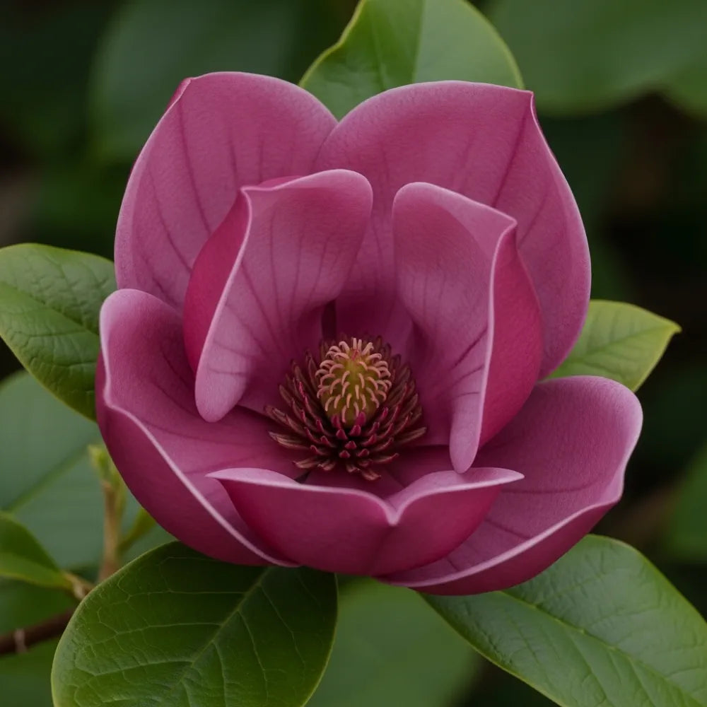 5ft 'Genie' Magnolia Tree | Dwarf Black Tulip | 10L Pot