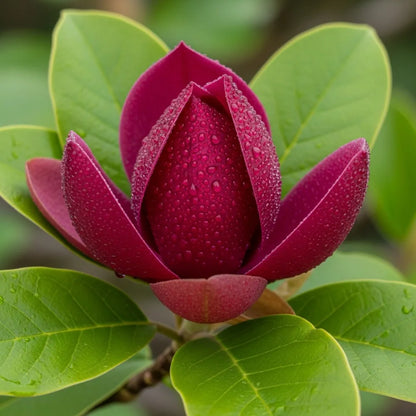 5ft 'Genie' Magnolia Tree | Dwarf Black Tulip | 10L Pot