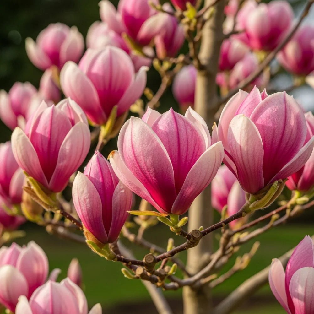 8ft Magnolia Soulangeana | 100L Airpot Grown Mature Multistem