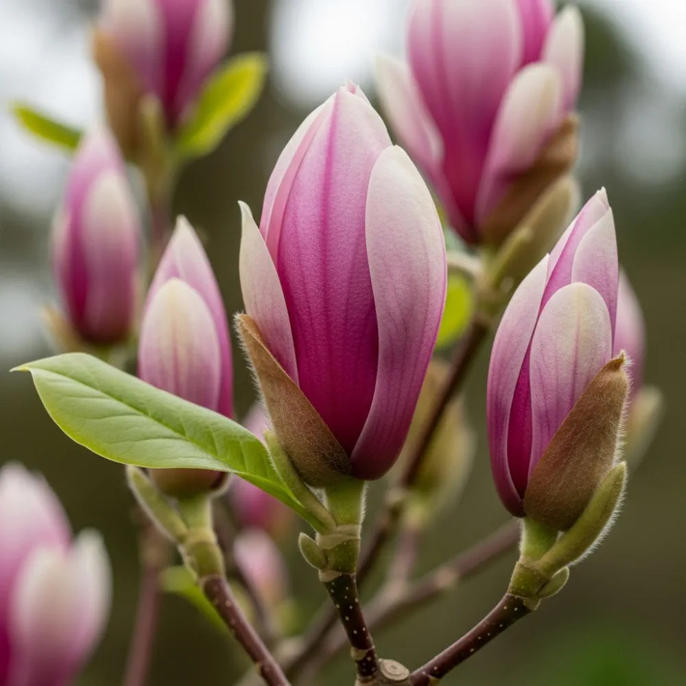 3ft Magnolia Soulangeana Rustic Red | 7.5L Pot