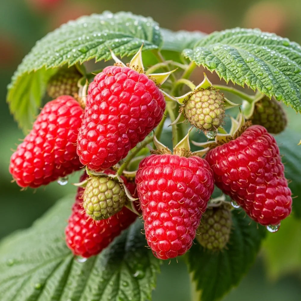 5 'Malling Minerva' Raspberry Canes