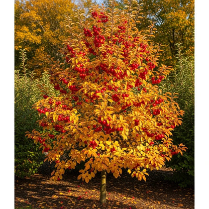 8ft Half-Standard 'Red Sentinel' Crabapple Tree | 6/8cm Girth | Grown in 20L Airpot