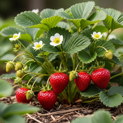 3x Mara Des Bois Strawberry Plants | 9cm Pots