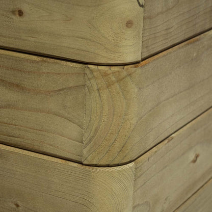 Marberry Square Tall Planter