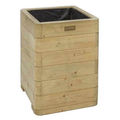 Marberry Square Tall Planter