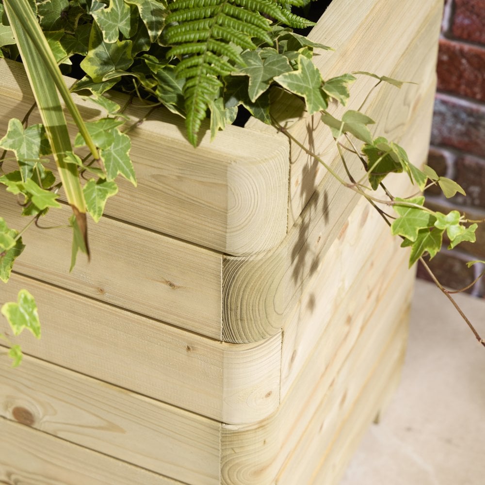 Marberry Tall Rectangular Planter