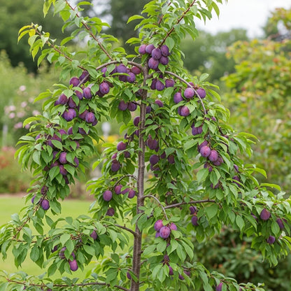 5ft Cordon Merryweather Damson Tree | 9L Pot | 2 Years Old