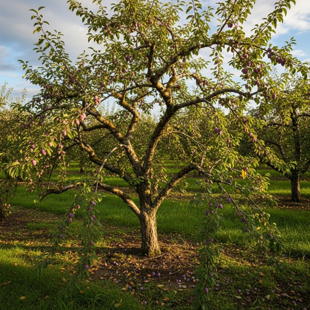 5ft Cordon Merryweather Damson Tree | Bare Root | 2 Years Old