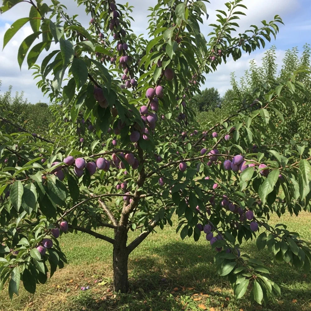 5ft Cordon Merryweather Damson Tree | 9L Pot | 2 Years Old