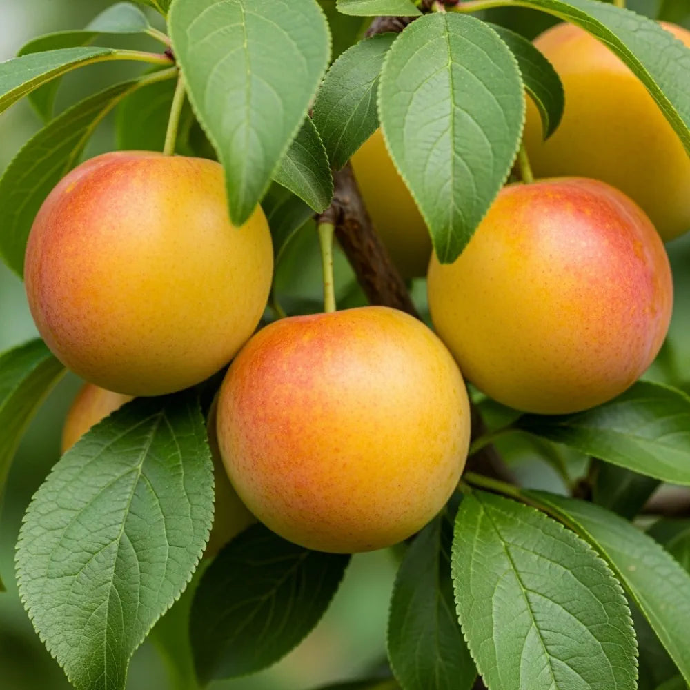 5ft Mirabelle Golden Sphere' Plum Tree | Bare Root | 2 Years Old