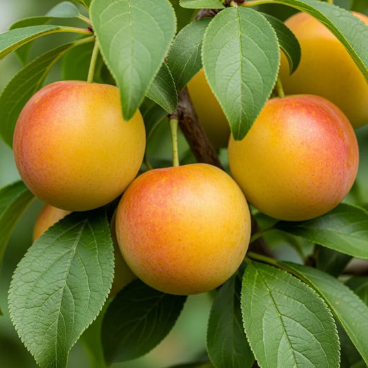 5ft Mirabelle Golden Sphere' Plum Tree | Bare Root | 2 Years Old