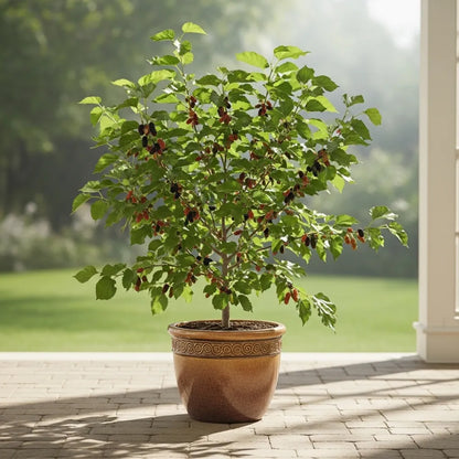3ft 'Mojo Berry'® Patio Mulberry Tree | 3L Pot