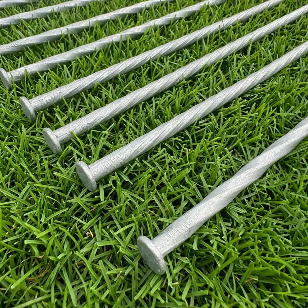 15 x Galvanised Nail Pins for 1 pack of Lawn Edging