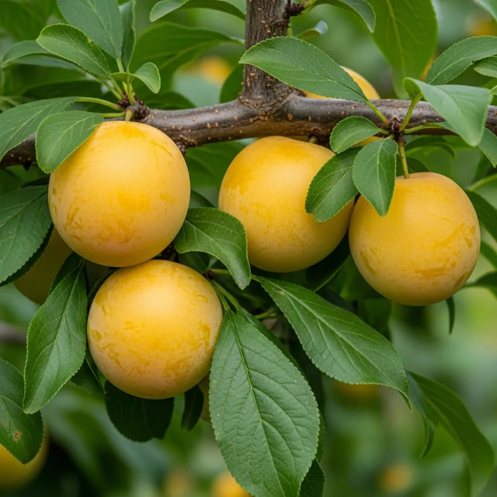 5ft 'Oullins Golden Gage' Plum Tree | 2 Year Old Bare Root