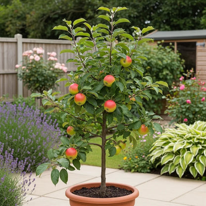 Patio 'Sunset' Apple Tree | 3ft | Bare Root