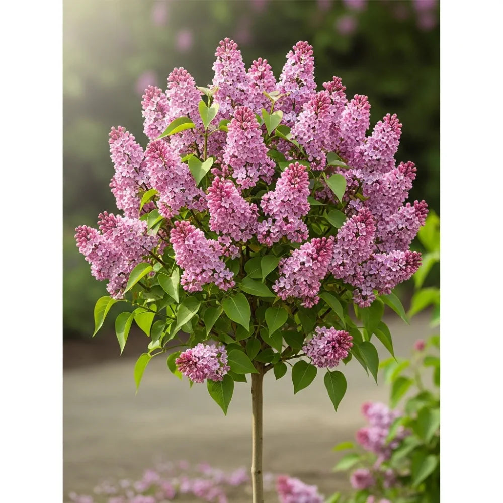 3ft Patio Lilac Tree | Syringa 'Flowerfesta® Pink' | 3L Pot