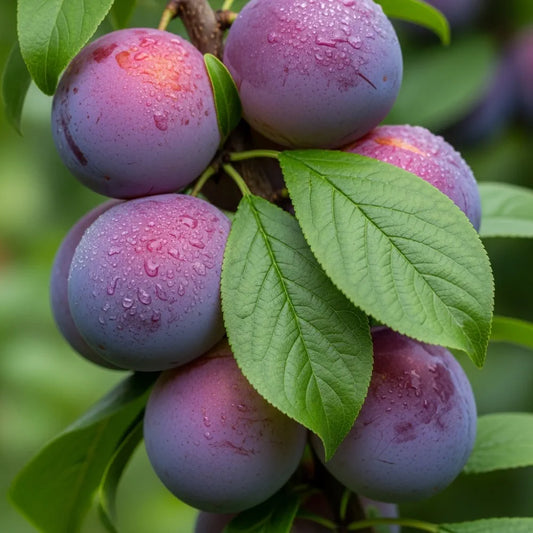 Patio 'Opal' Plum Tree | 3ft | Bare Root