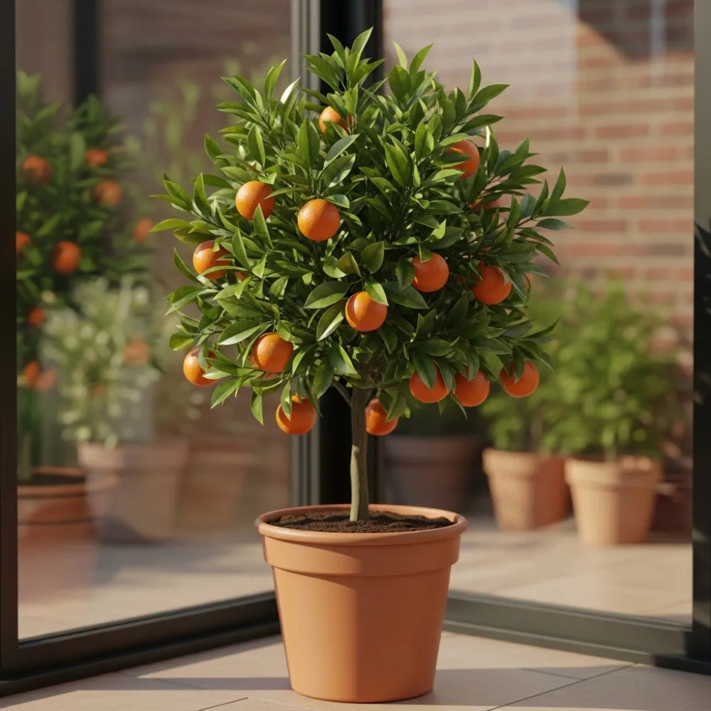 Gift Wrapped Orange Tree | The Perfect Plant Present
