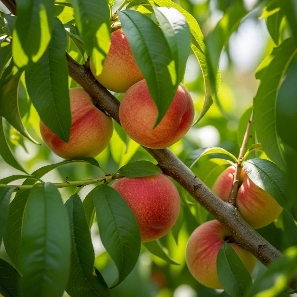 5ft Peche de Vigne' Bloody Peach Tree | 9L Pot | 2 Years Old