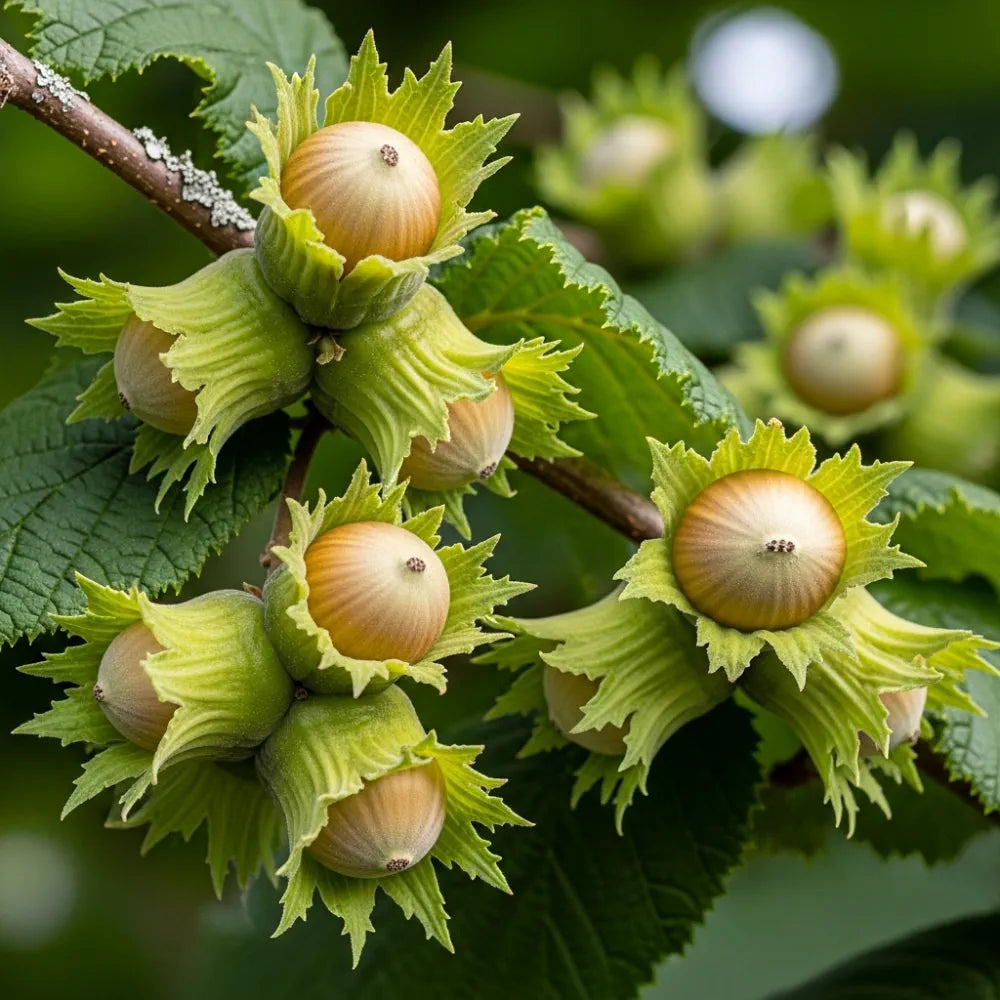 3ft 'Pearson's Prolific' / 'Nottingham Early' Hazelnut Tree | Bare Root
