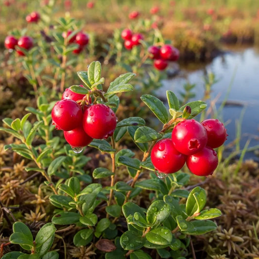 3 Pilgrim' Cranberry Plants | 9cm Pots