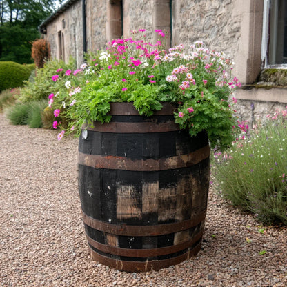 #65-70cm(D) x 90cm(H) Full Barrel
#Natural Timber/Rustic Band
#with Liner
#without Liner
