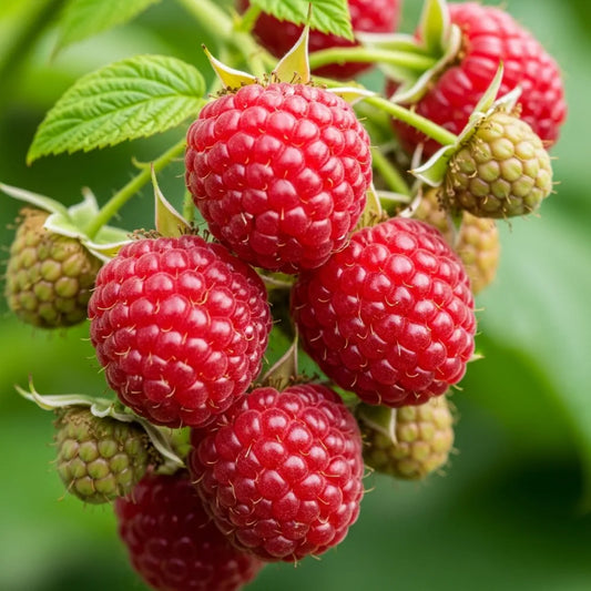 30cm 'Polka Raspberry Plant | 3L Pot